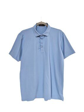 G/FORE Essential Pique Golf Polo Shirt Blue L